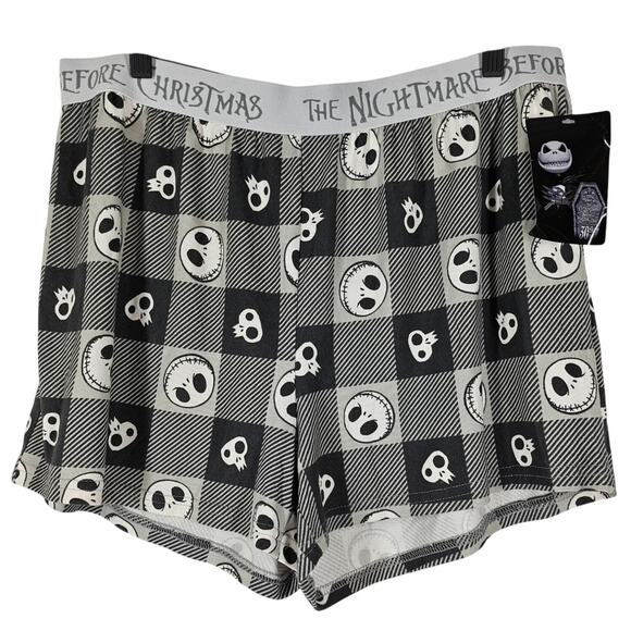 DISNEY THE NIGHTMARE BEFORE CHRISTMAS WOMEN’S SHORTS – SIZE LARGE – NWT - Picture 1 of 10